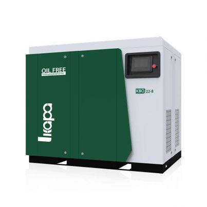 Oil-free water lubricated screw air compressor