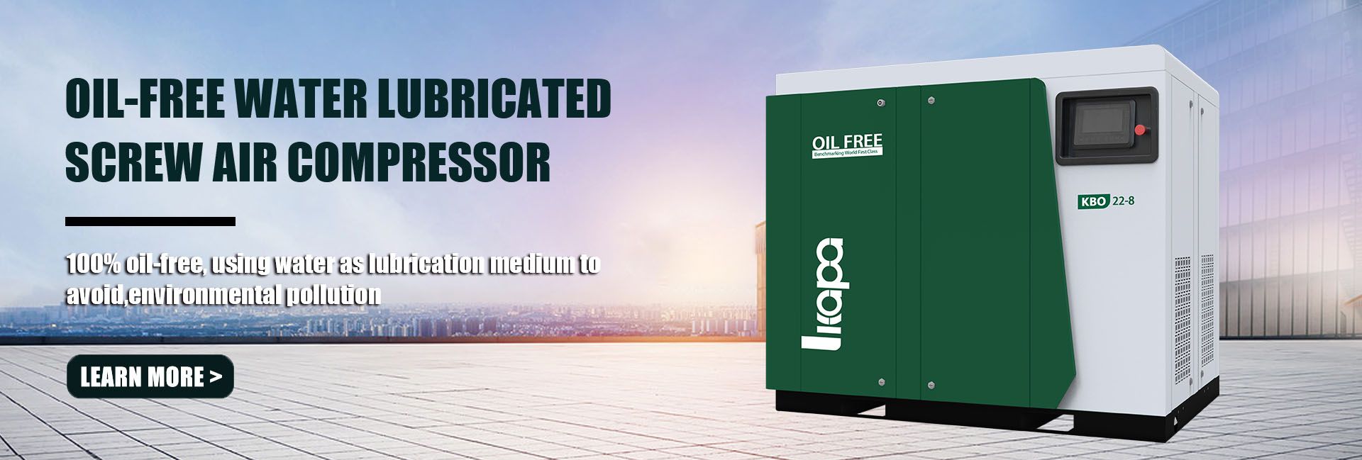 KBO Series Oil-free screw air compressor series